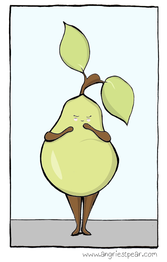 blushing pear